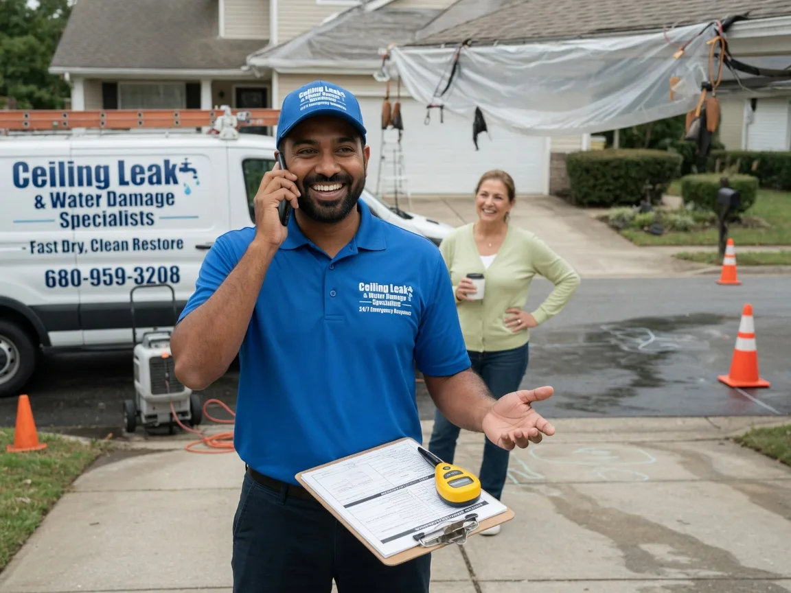 Ceiling Leak Cleanup Tangier, VA FAQs